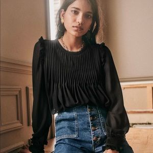 Sezane Eva Blouse